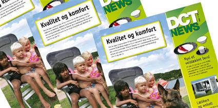 Nyt campingudstyr og ny brochure fra DCT Vejle