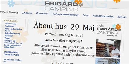 Frig�rd Camping fejrer sin 4. stjerne